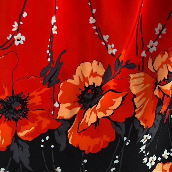 Strapless Red Maxi Dress - Picture 3 of 5